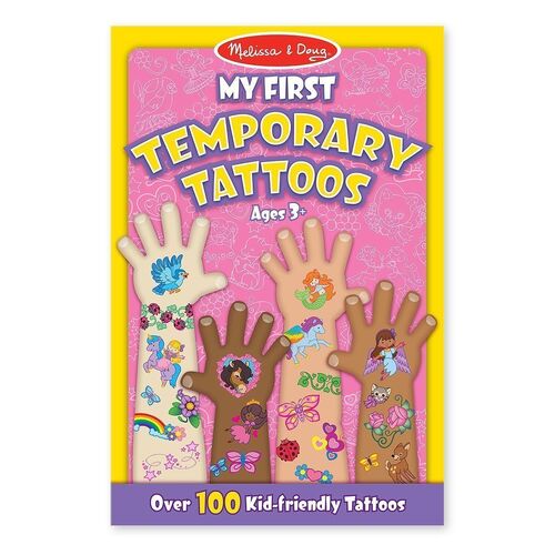 Melissa & Doug - My First Temporary Tattoos - Pink