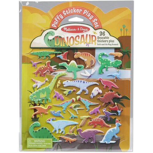 Melissa & Doug - Puffy Sticker Play Set - Dinosaurs