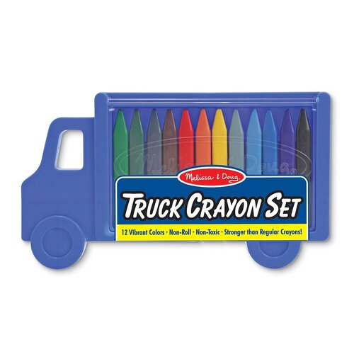 Melissa & Doug - Truck Crayon Set