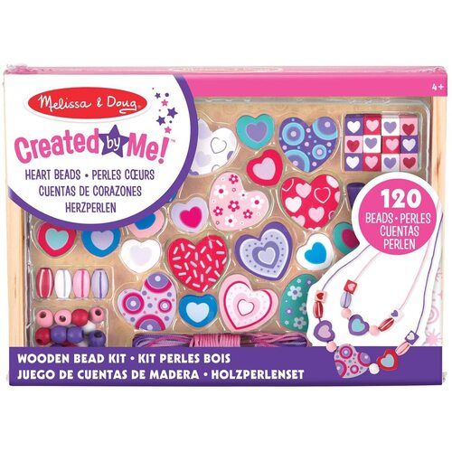 Melissa & Doug - Hearts Bead Set