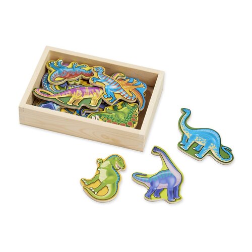 Melissa & Doug - Dinosaur Magnets In A Box of 20