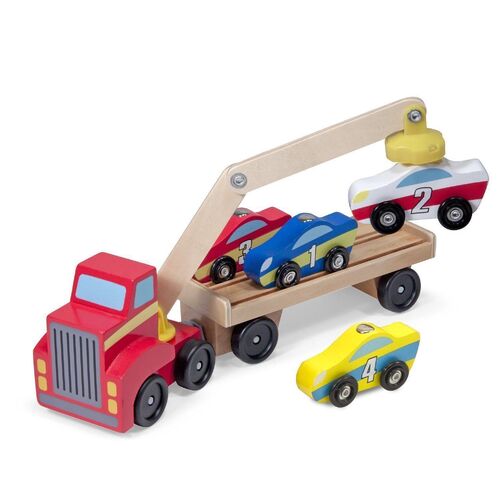 Melissa & Doug - Magnetic Car Loader