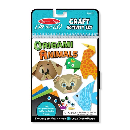 Melissa & Doug - On The Go - Craft Set - Origami Animals