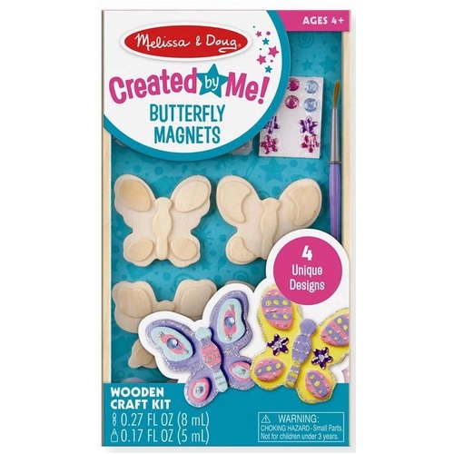 Melissa & Doug - Decorate Your Own - Butterfly Magnets