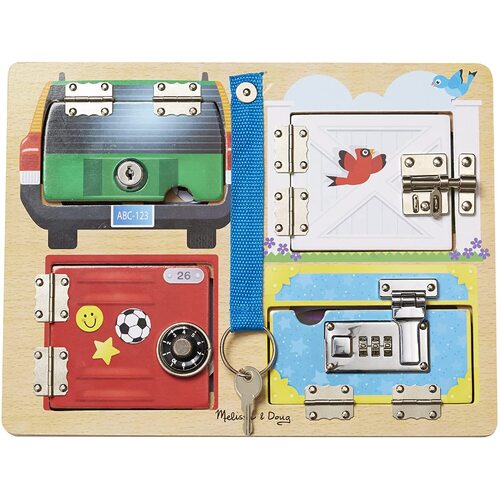 Melissa & Doug - Lock & Latch Board