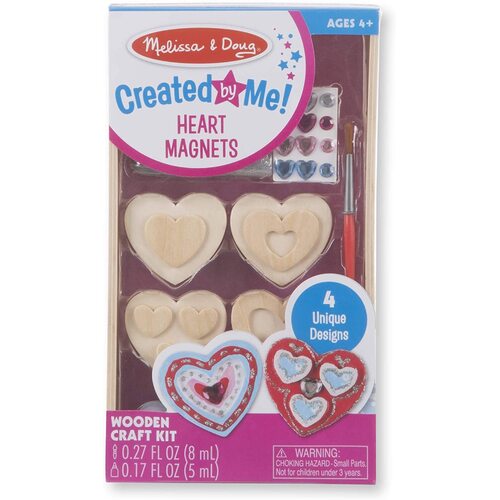 Melissa & Doug - Created by Me! Heart Magnets