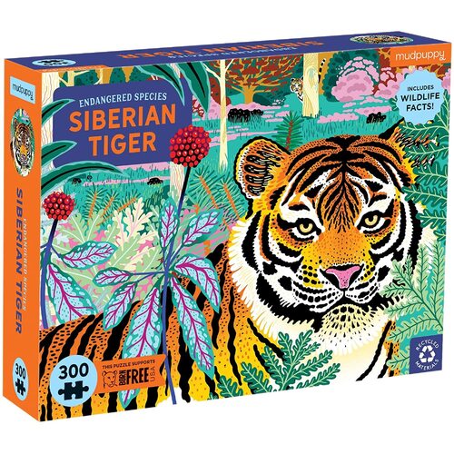 Mudpuppy - Siberian Tiger Puzzle 300pc