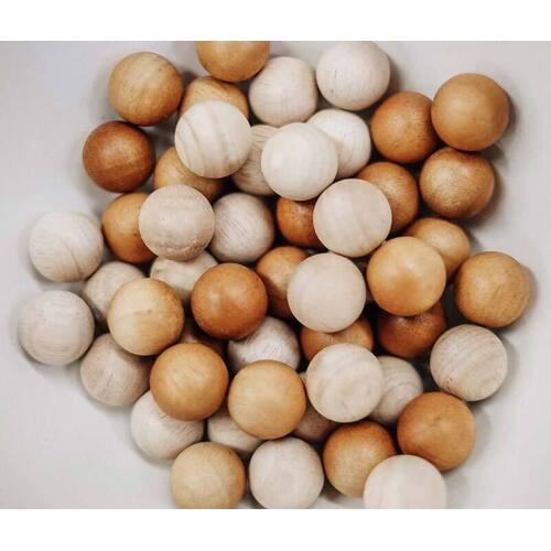 Qtoys - 2 Tone Wooden Balls (set of 50)