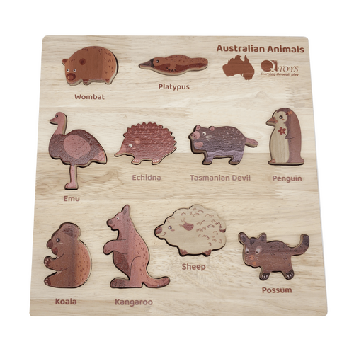 Qtoys - Natural Australian Animal Puzzle