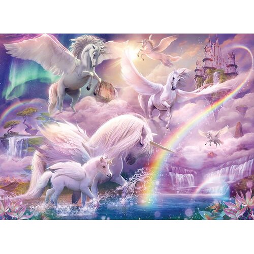 Ravensburger - Pegasus Unicorns Puzzle 100pc