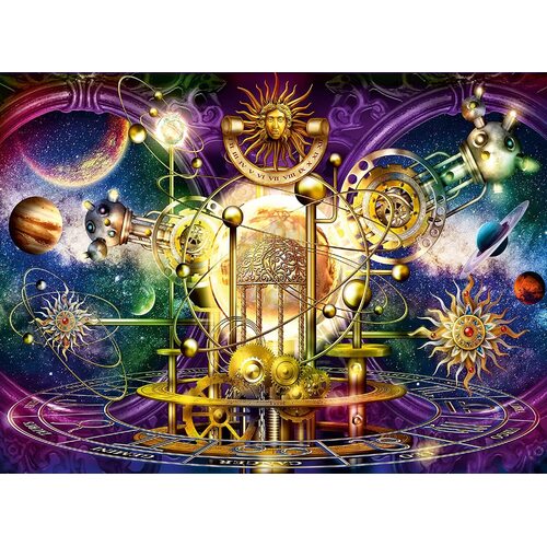 Ravensburger - Golden Solar System Puzzle 500pc