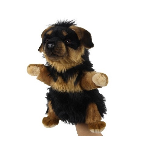 Hansa - German Shephard Puppy Puppet 27cm 